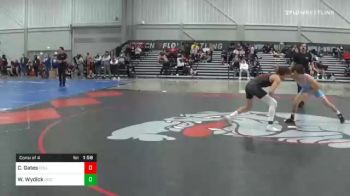 120 lbs Consolation - Clay Gates, Collinsville vs Wesley Wydick, Utica