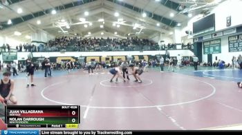 215 lbs Champ. Round 2 - Nolan Darrough, New Plymouth vs Juan Villagrana, Heritage