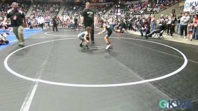 49 lbs Consi Of 16 #2 - Coltyn Conley, Chandler Takedown Club vs Jolee Bryant, Tuttle Wrestling