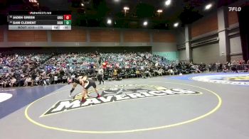 175 lbs Cons. Round 1 - Sam Clement, Del Oro vs Jaden Green, Gregori