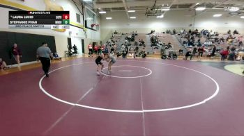 130 lbs 3rd Place Match - Laura Lucio, Coppell Black vs Stephanie Phan, Mckinney North