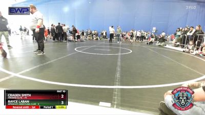 130 lbs Round 1 (4 Team) - Cragen Smith, Firebird Elite vs Rayce Laban, OpenMats Wrestling Club