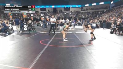 120 lbs Consi Of 16 #2 - Kherington Mendes, Mayfair (SS) vs Janali Gonzalez, Highland (Bakersfield) (CS)