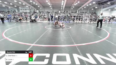 170 lbs Round Of 64 - Jacob Zearfoss, NJ vs Banks Love, UT