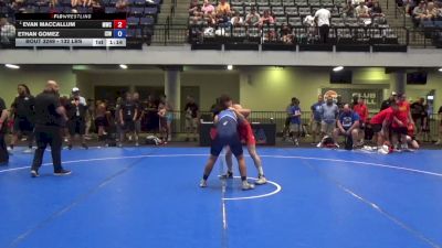 132 lbs Quarters - Evan MacCallum, MWC Wrestling Academy vs Ethan Gomez, Izzy Style Wrestling