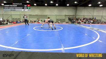 135 lbs Rr Rnd 1 - Joseph Veloquio, Best Trained 14U 1 vs Justin Carson Thibodeuax, Untouchables 14U Black