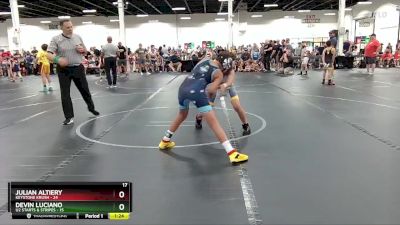 96 lbs Round 1 (6 Team) - Julian Altiery, Keystone Krush vs Devin Luciano, U2 Starts & Stripes