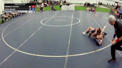 100 lbs Isabella Cullen, Missouri vs Ayda Miller, Wisconsin
