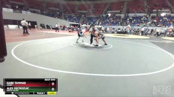 6A-220 lbs Quarterfinal - Alex Decrozuic, South Salem vs Gabe Tammad, Sandy