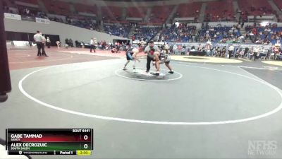 6A-220 lbs Quarterfinal - Alex Decrozuic, South Salem vs Gabe Tammad, Sandy