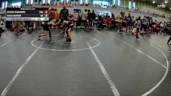 84 lbs 1st Place Match - Cole Maver, Apex vs Jaxon Sanders, Lost Tribe Wrestling Club