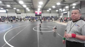 43 lbs 2nd Place - Elias Kerness, Chagolla Trained WC vs Liam Rodriguez, Grindhouse WC