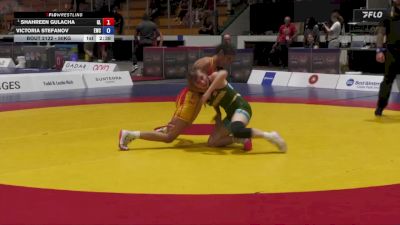 50kg Cons. Round 3 - Shahreen Gulacha, Golden Legacy vs Victoria Stefanov, Edmonton Wrestling Club