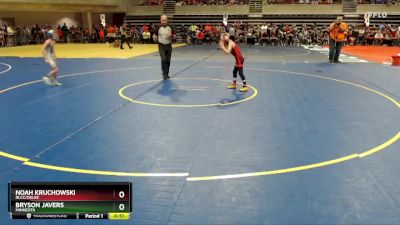 68 lbs Cons. Round 1 - Bryson Javers, Minneota vs Noah Kruchowski, RLCC/Oklee