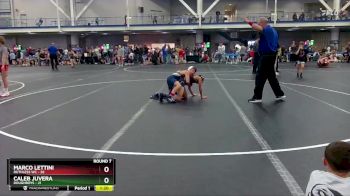 88 lbs Round 7 (8 Team) - Caleb Juvera, Doughboys vs Marco Lettini, Ruthless WC