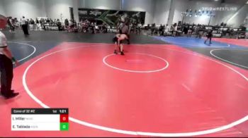 126 lbs Consi Of 32 #2 - Isaiah Miller, Mustang WC vs Evan Tablada, Rocklin Ruckus WC