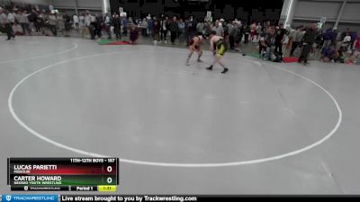 157 lbs Quarterfinal - Lucas Parietti, Missouri vs Carter Howard, Neosho Youth Wrestling