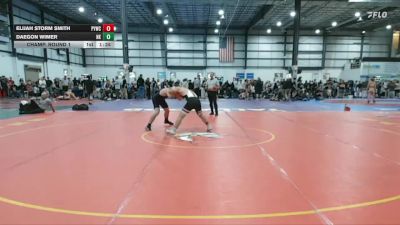 157 lbs Champ. Round 1 - Daegon Wimer, New Kent vs Elijah Storm Smith, Powhatan Youth Wrestling Club