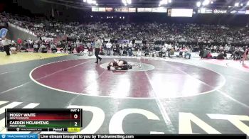 2A 138 lbs Semifinal - Caeden McLaimtaig, Priest River vs Mossy Waite, New Plymouth