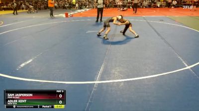 72 lbs Cons. Round 1 - Adler Kent, New Ulm vs Sam Jasperson, Pine Island