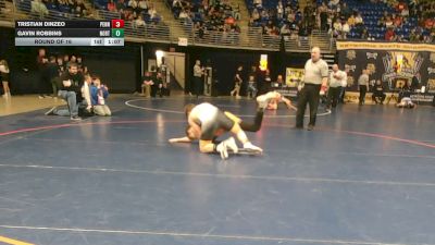 172 lbs Round Of 16 - Tristian Dinzeo, Penn Trafford vs Gavin Robbins, Northern Tioga