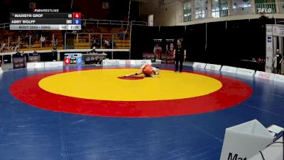 55kg Round 5 - Madisyn Grof, Coast RTC vs Abby Wolff, Saskatoon Wrestling Club