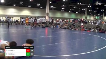 170 lbs Round 2 (16 Team) - Colin Madden, PAL Tropics vs Eliel Santos, Miami SouthRidge