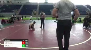 82 lbs Rr Rnd 3 - Calan Childress, Cali Red vs Dillan Taylor, Bracket Bullies