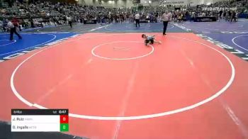 64 lbs Quarterfinal - Jordan Ruiz, Hawkeye WC vs Dylan Ingalls, Metro Wrestling