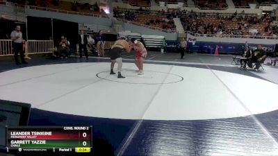 D4-285 lbs Cons. Round 2 - Leander Tsinigine, Monument Valley vs Garrett Yazzie, Chinle