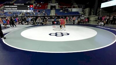 140 lbs Cons. Sub-rd Of 16 - Laura Almanza, NM vs Alyssa Keane, IL