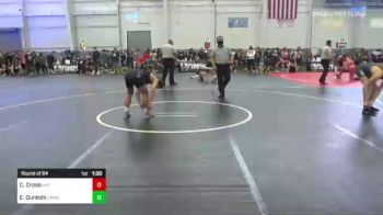 126 lbs Round Of 64 - Cole Cross, Mat Demon WC vs Ethan Qureshi, Craw