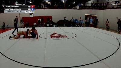 125 kg Cons. Round 5 - Logan Shephard, Buffalo Valley Regional Training Center vs Jonathan Chesser, Charleston Regional Training Center