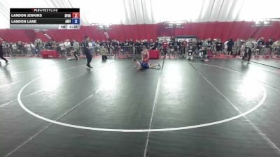 120 lbs Cons. Sub-rd Of 16 - Landon Jenkins, Spar vs Landon Lane, Angry Fish