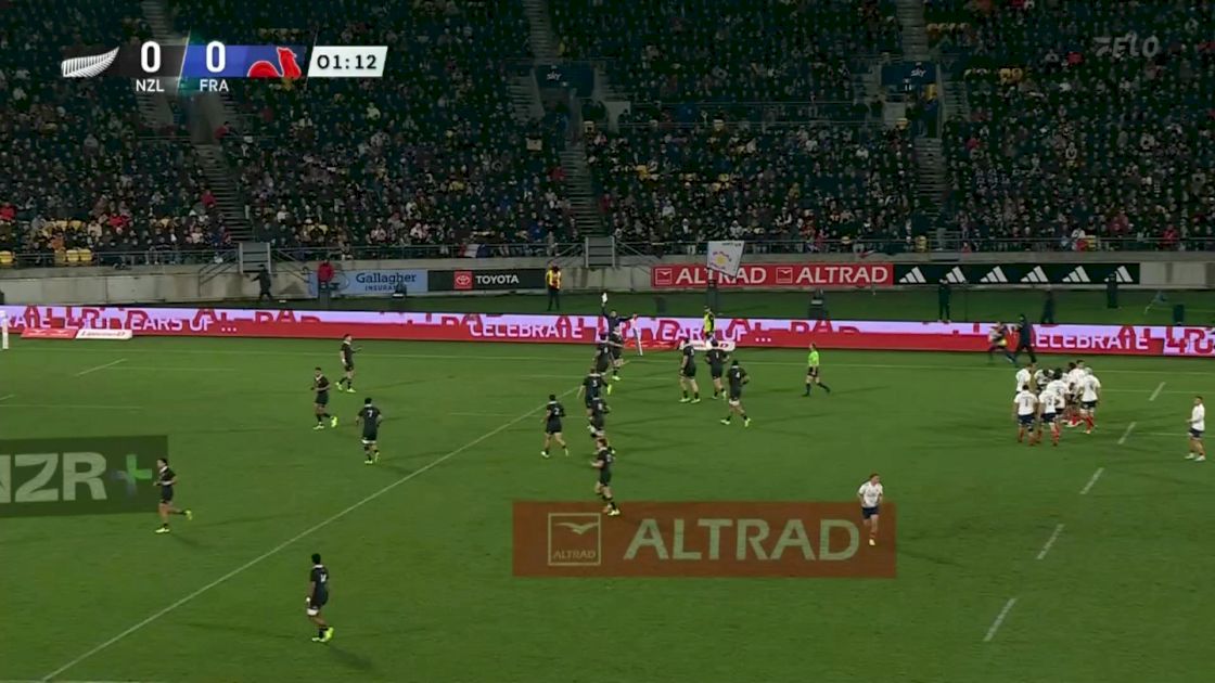 Replay: New Zealand All Blacks vs France - July 12