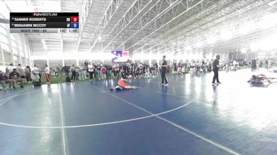 80 lbs 5th Place Match - Tanner Roberts, Ridgeline Riverhawks vs Benjamin McCoy, American Fork