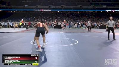 D1-175 lbs Cons. Semi - Louis Bosscher, Rockford HS vs Damian Ybarra, Rochester HS