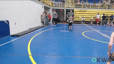 43 lbs Consolation - Elwood Manley, Perry Wrestling Academy vs Koen Goodin, Cowboy Wrestling Club