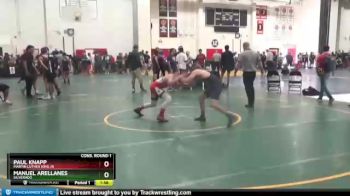 145 lbs Cons. Round 1 - Manuel Arellanes, Silverado vs Paul Knapp, Martin Luther King Jr