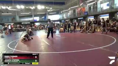 90 lbs Round 1 (16 Team) - Paris Turner, Rabbit WC vs Joseph Stepien, Panhandle Punishers