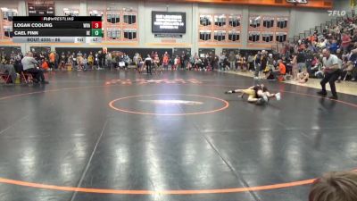 86 lbs Champ. Round 1 - Logan Cooling, Wrath vs Cael Finn, DC Elite