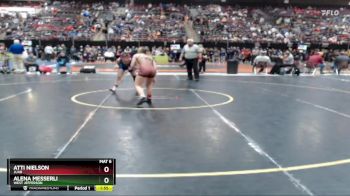 100 lbs Champ. Round 3 - Alena Messerli, West Jefferson vs Atti Nielson, Juab