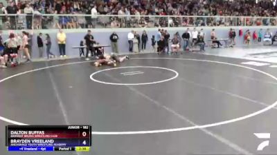 182 lbs Round 1 - Dalton Buffas, Baranof Bruins Wrestling Club vs Brayden Vreeland, Anchorage Youth Wrestling Academy