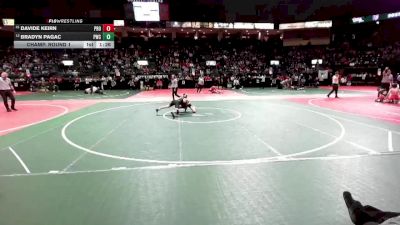 110 lbs Champ. Round 1 - Davide Keirn, PROA vs Bradyn Pagac, PWCA