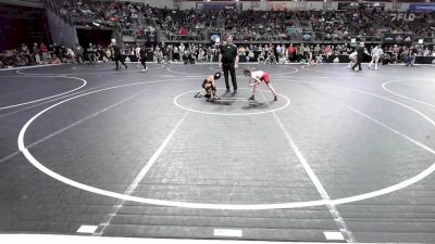 63 lbs Consi Of 4 - Mackenzie Williamson, Nebraska Wrestling Academy vs Calli Hickman, Lion's Den Wrestling Academy