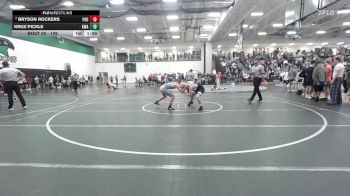 126 lbs Champ. Round 1 - Kruz Pickle, KAMO Wrestling Academy vs Bryson Rockers, Paola