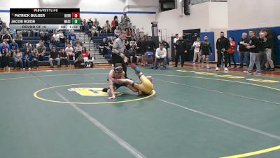 114 lbs Round Of 16 - Patrick Bulger, Derry Area vs Jacob Rizor, West Greene