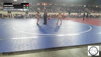 118 lbs Round Of 64 - Race Foster, Tahlequah vs Ledgyn Emery, McAlester