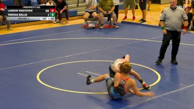 132 lbs Round 2 - Tristan Bellis, Red Jacket vs Landon Westover, Glen Oak