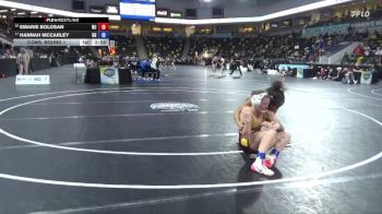 124 lbs Cons. Round 1 - Emarie Bolosan, William Jewell College vs Hannah McCarley, Gannon University